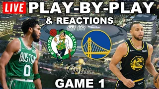 Boston Celtics vs Golden State Warriors Game 1 | Live Play-By-Play & Reactions