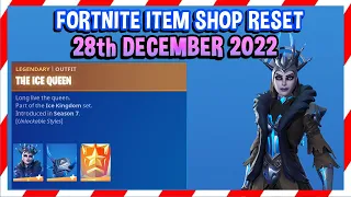 THE ICE QUEEN IS BACK! (Fortnite Item Shop Reset 28th December 2022)