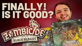 Max FINALLY Played Zombicide Black Plague! First Impression!