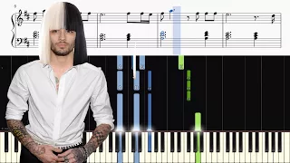 ZAYN - Dusk Till Dawn ft. Sia - Piano Tutorial + SHEETS