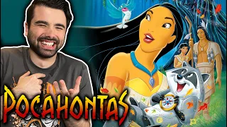 POCAHONTAS IS GREAT! Pocahontas Movie Reaction! COLORS OF THE WIND