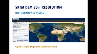 How to Download SRTM DEM | 30m Resolution | Free | Digital Elevation Models |  Registration Needed