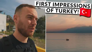 FIRST IMPRESSIONS OF TURKEY... Antalya, Turkey Travel Vlog