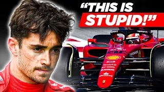 Why Charles Leclerc Is FURIOUS With Ferrari?