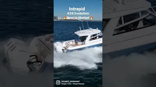 Gorgeous Intrepid Powerboats 438 Evolution Cruising Ft Lauderdale