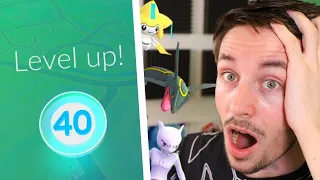 LEVEL 40 GEWORDEN IN POKEMON GO!