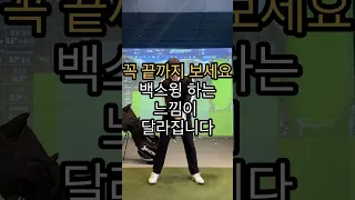 꼭 끝까지 보세요 백스윙 하는 느낌이 달라집니다 #골프레슨 #golf #골프 #골프스윙 #골프레슨영상 #golfswing #드라이버 #드라이버레슨