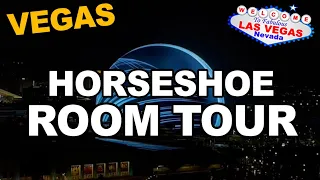 Horseshoe Hotel Room Tour. Bonus: "A View of The Sphere". Las Vegas