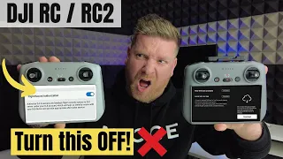 DJI Want to SPY on You?! RC / RC2 Controller Firmware Fly App 1.13.0 Update Review