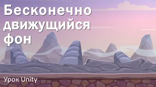 Урок по Unity. Бесконечный фон. Программирование на Unity. 12+