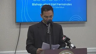 Catholic Diocese of Columbus introduces Bishop-ex Earl Fernandes