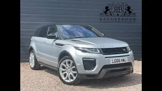 2016 LAND ROVER RANGE ROVER EVOQUE 2.0 TD4 HSE DYNAMIC AUTO 5dr