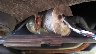 How to change fuel filter on mk1 Audi TT 8n