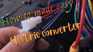 36V-48V controller converter wires understanding