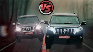 Only one wins! 2016 Land Cruiser Prado 150 vs Land Cruiser Prado 120