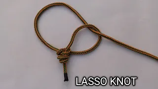 How to tie a LASSO KNOT|#how#knots#lasso👌@sajjad12455