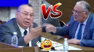 "Сен ТАЛТАЙБА"  vs  "Сен акмаксың. Шамал" Депутаттар Айжигитов м/н Түлөбаев КАЙЫМ айтышты - ВИДЕО