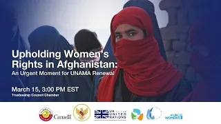 Upholding Women’s Rights in Afghanistan: An Urgent Moment for UNAMA Renewal | United Nations