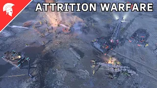 Company of Heroes 3 - ATTRITION WARFARE - US Forces Gameplay - 4vs4 Multiplayer - No Commentary