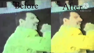 Before and After: Queen Live At Knebworth 1986: Color Correction