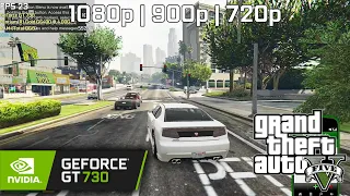 Grand Theft Auto V - GeForce GT 730 - 1080p 900p 720p