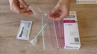 How to do your saliva test with SD Biosensor