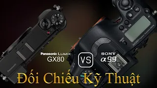 Panasonic Lumix GX80 và Sony A99: Một Đối Chiếu Về Thông Số Kỹ Thuật