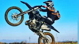 Crazy Motocross Wheelie | Wheelie Like a Pro [HD]