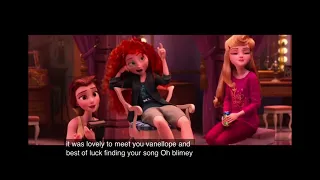 I subtitled the Merida sene in wreck it Ralph....