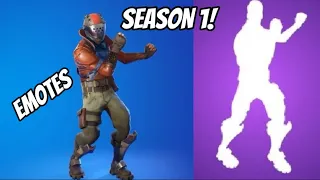 ALL SEASON 1 EMOTES!!!