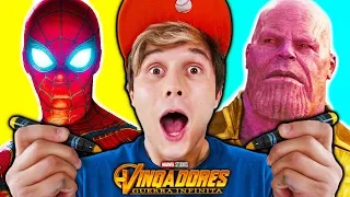 DESENHANDO VINGADORES ULTIMATO  - THANOS E HOMEM DE FERRO ☆ APRENDA A DESENHAR ☆