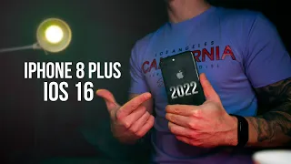 iPhone 8 Plus на  iOS 16 Обзор в 2022 году