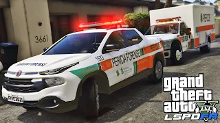 GTA V MODS - TRABALHANDO COMO PERITO CRIMINAL DA PERÍCIA FORENSE | PEFOCE #312