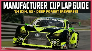 Gran Turismo 7 Manufacturer Cup Lap Guide - Deep Forest Reverse - Gr. 3