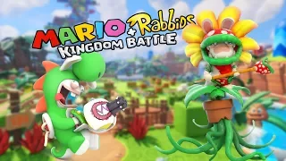 Mario + Rabbids Kingdom Battle - Gameplay Walkthrough Part 1 - World 1 Ancient Gardens! 4 Hours!