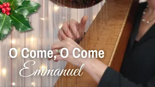 O COME, O COME EMMANUEL Christmas harp music by Anne Crosby Gaudet