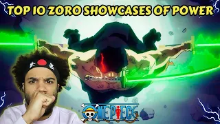 Ranking Zoro's Top 10 Showcases of Power in ONE PIECE!