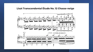 Liszt's Transcendental Étude No. 12 - Chasse-neige: Daniil Trifonov's Masterful Performance