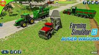 Amazing! Auger Wagons in Farming Simulator 23! Details, fs 23 Pre-Release Version