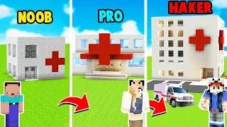 MINECRAFT - SZPITAL | NOOB vs PRO vs HAKER | Vito vs Bella