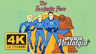 Fantastic Four (1967) Opening Theme | Remastered 4K Ultra HD Upscale