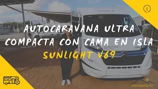La Autocaravana perfecta para 2 personas 😱 Hibrido entre Camper y Autocaravana 🤩 Sunlight V69