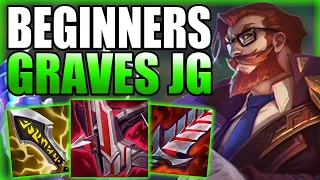 HOW TO PLAY GRAVES JUNGLE FOR BEGINNERS IN-DEPTH GUIDE S13! - Best Build/Runes S+ League of Legends