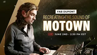 Puremix live | Recreating The Sound Of Motown w/ Fab Dupont