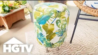 Easy Does It: Upcycle a Bucket Into a Storage Table | HGTV