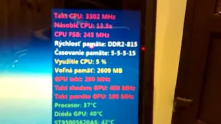 How to overclock CPU from 2 GHz to 3 GHz?