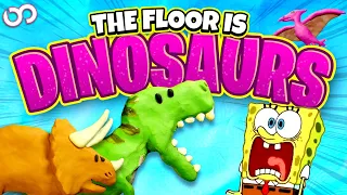 Freeze Dance for Kids 🦖 The Floor is Dinosaurs Game 🦖 Just Dance Brain Break 🦖 Jump Challenger