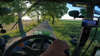 Uprawiamy pod kukurydze bezorkowo na piachu.  JohnDeere 7270R&Bednar Fenix.