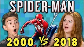 Spider-Man Old vs New (2000 vs. 2018) (React: Gaming)