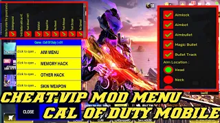 CHEAT VIP MOD MENU CALL OF DUTY MOBILE AUTO | No Root/Antiband/Wallhack/Aimbot/Esp/support all divic